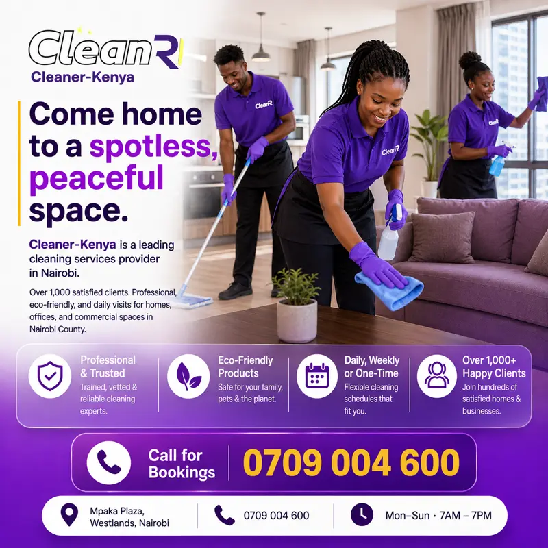 Deep Cleaning Service, Nairobi Kenya